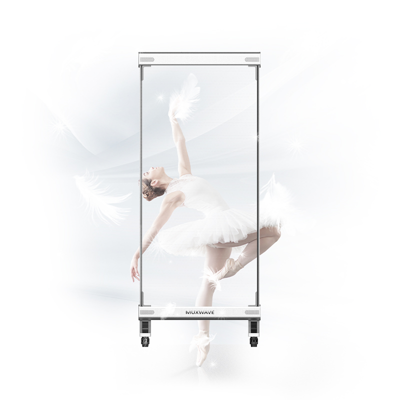 M3/M6 The display effect similar like a traditional integrated advertising machine, which is movable and detachable, and the display modules can be added or reduced according to the use environment